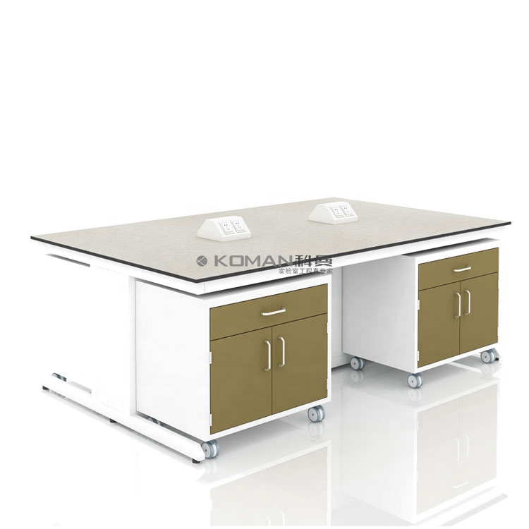 Laboratory Furniture All-Steel Lab Workbenches with Sink Tables