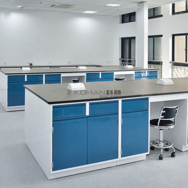 Laboratory Furniture Anti-Corrosion All Steel Work Bench