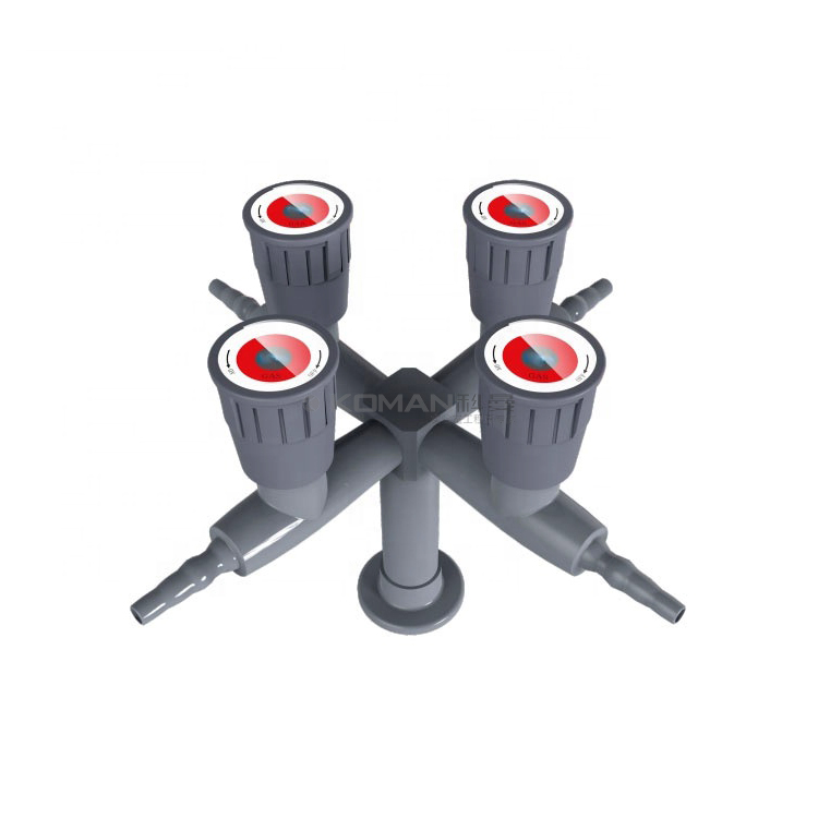 Safety Gas Valve Air Valve Chemical Resistant PP Handle