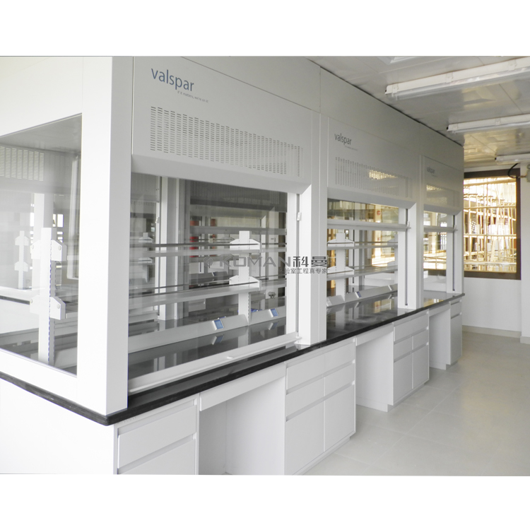 Laboratory chemical fume hoods extraction cabinet